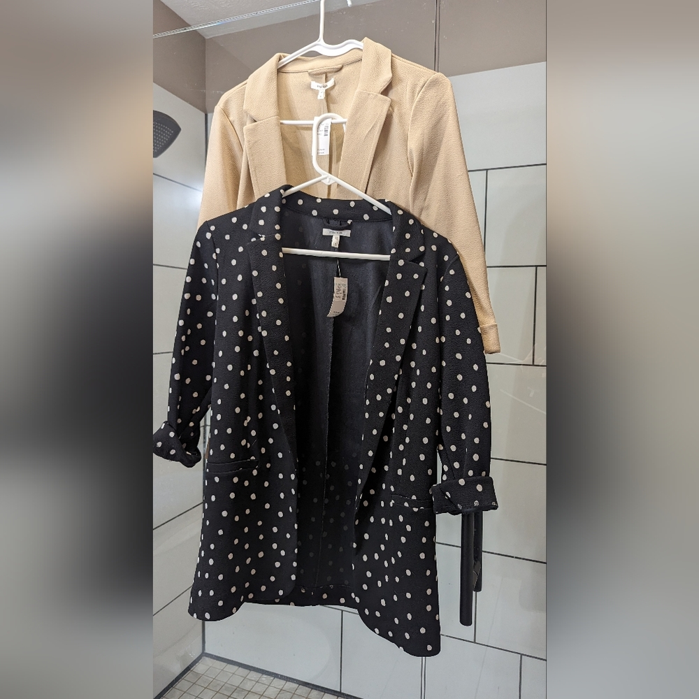 Black and White Blazer